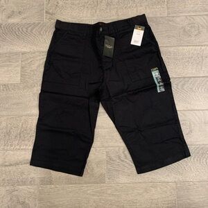 Lee Black Capri Shorts